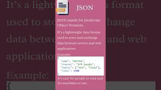 JSON Explained A Simple Guide to Understanding JSON Format  Learn JSON in 2 Minutes coding [upl. by Nabroc295]