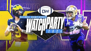 Michigan vs Washington CFP National Championship 2024 LIVESTREAM [upl. by Aleakcim]