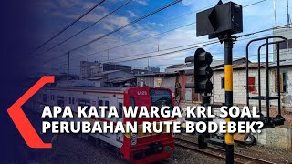 Rute KRL Bogor Depok dan Bekasi Berubah Per Hari Ini Apa Kata Penumpang [upl. by Sagerman]