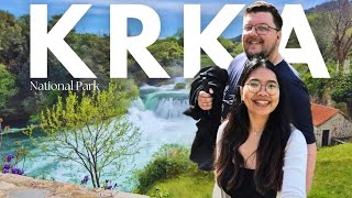 FilipinaGerman Couple Nature Adventure 🌊 →drive to Pula 🚗 Hotel Room Peek 👀 Travel Vlog 🇭🇷 krka [upl. by Essex]