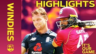 Buttler amp Gayle Go Huge In Record Breaking Match  Windies vs England 4th ODI 2019  Highlights [upl. by Clercq231]