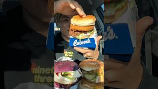 All NEW Burger Items 2024 McDonald’s Burger King amp Culver’s mukbang asmr shorts [upl. by Lezirg987]