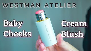 Westman Atelier Baby Cheeks Cream Blush in Minette  Review amp Demo In Under 2 Minutes [upl. by Ahsats611]