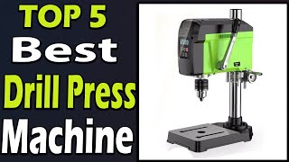 TOP 5 Best Drill Press Machines Review 2024 [upl. by Laeira426]