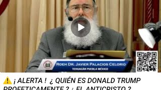 Trump mesias o antimesias sorprendente analisis del Rohe Palacios [upl. by Olegna]