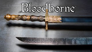 Forging the SHARPEST Damascus Katana Chikage from Bloodborne  Weapons in Game  HammerForge [upl. by Sanderson]