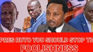 RUTO THIS IS FOOLISHNESS amp STUPIDITY IMPEACHING RIGATHI GACHAGUA amp TAKING KINDIKI MILIMANI COURT [upl. by Laszlo758]