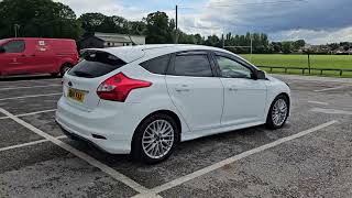 Ford Focus 20 TDCI Zetec S Finished in White Automatic [upl. by Goldberg]