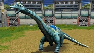 Jurassic Park Builder Brachiosaurus BATTLE FINAL EVOLUTION [upl. by Munford]