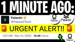 PALANTIR SUSPICIOUS WALL STREET ACTIVITY CRUCIAL TIME FOR PLTR NOW  PALANTIR STOCK NEWS TODAY [upl. by Inalial924]