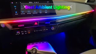 Light Up Your Drive Best Car Ambient Interior Light Kit Unboxing amp Setup [upl. by Annwahsal513]