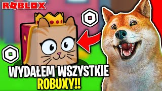 Wydałem WSZYSTKIE ROBUXY żeby zdobyć nowe PETY w Jumping Pets Simulator Roblox [upl. by Aroda]