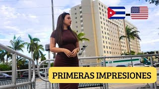 Mi PRIMERA VEZ FUERA DE CUBA Mis PRIMERAS IMPRESIONES de ESTADOS UNIDOS 🇺🇸 VOLVÍ A NACER [upl. by Rosabella]