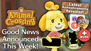 Good News Announced For Animal Crossing This Week [upl. by Aciretal849]