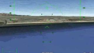 how to fly in google earth flight simulator [upl. by Herrmann]