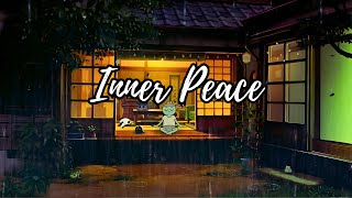 AWAITED RAIN 🌧️ Inner Peace🧘🏼‍♂️ Rainy Lofi Hip Hop   music to relaxstudy to [upl. by Bronez]