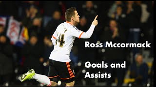 ● Ross Mccormack ● 201415 ● Fulham ● Goals and Assists ● [upl. by Lekcim886]