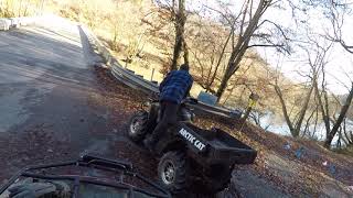 2005 Arctic Cat 500 4x4 with dump bed Another good find [upl. by Marys]