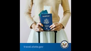 Applying in Person for a US Passport 2022 Audio Description [upl. by Mariel583]