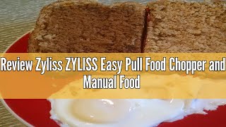 Review Zyliss ZYLISS Easy Pull Food Chopper and Manual Food Processor  Vegetable Slicer and Dicer [upl. by Semmes]