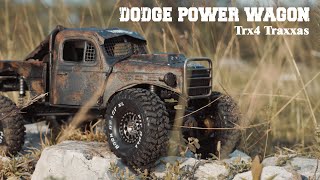 Rc Power Wagon  TRX4 Traxxas  Hobbywing AXE 550  Rc Rock Crawler [upl. by Hooker979]