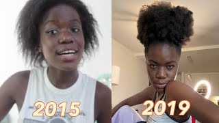 HOW I TRANSITIONED RELAXED HAIR TO NATURAL HAIR WITHOUT BIG CHOP [upl. by Gintz]