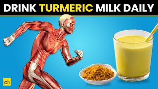 Haldi Dudh Pine Ke Fayde  10 Health Benefits of Turmeric Milk in Hindi [upl. by Lahcar]