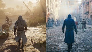 These Two Games are 9 Years Apart  Assassins Creed Mirage VS Unity [upl. by Chally]