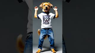 Dog funny dance Dame TU cosita dametucosita funny dance [upl. by Maillil]