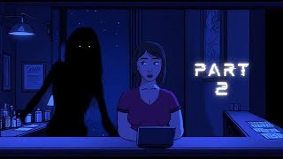 HOTEL NIGHT SHIFT  PART 2  ANIMATED HORROR STORY HINDI URDU [upl. by Hadihahs]