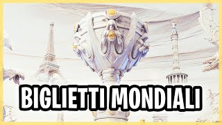 I biglietti per i MONDIALI di LEAGUE OF LEGENDS [upl. by Xino136]