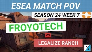 TF2 ESEA Invite Match POV FROYOTECH VS Legalize Ranch 2 [upl. by Flosser]