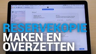 Reservekopie maken en overzetten  Fixjenl [upl. by Massiw]