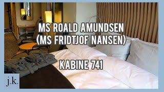 MS Roald Amundsen  Kabine 741 [upl. by Llewon680]