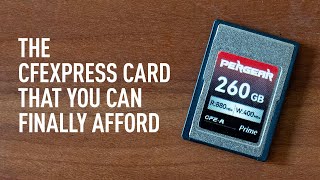 Pergear CFexpress Type A  Finally a CFexpress Card you can afford [upl. by Ophelia]