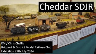 Cheddar SDJR  Bridport amp District Model Railway Club 2024 [upl. by Lomasi]