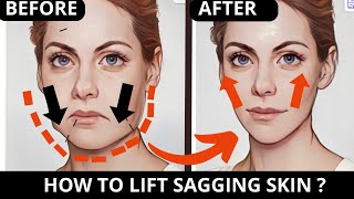 🛑 FACE SKIN TIGHTENING EXERCISES  SAGGY SKIN LAUGH LINES JOWLS FOREHEAD MOUTH LINES  SUBTITLES [upl. by Jochebed408]