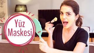 Renk Açıcı İz Giderici Yüz Maskesi  İrem Güzey [upl. by Carlota]