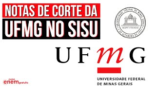 NOTAS DE CORTE DA UFMG NO SISU  SISU 2022 [upl. by Ydospahr]