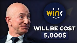 WINK WIN New Price Prediction Latest News Jeff Bezos Will Invests [upl. by Godspeed]