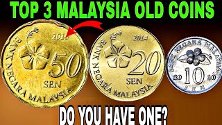 Top 3 Ultra Malaysia 1020Sen And 50Sen Coin Rare Malaysian coins worth lot moneyCoins worth money [upl. by Aara]