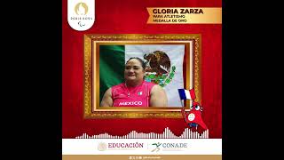 Gloria Zarza  Para atletismo  Juegos Paralímpicos París 2024 [upl. by Brianne207]