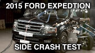 2015 Ford Expedition  Lincoln Navigator  Side Crash Test [upl. by Acie]