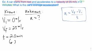 How to Solve for Acceleration Easy [upl. by Ly]