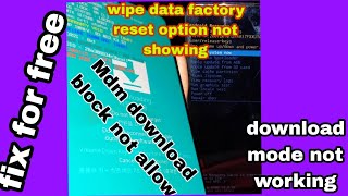 No wipe datafactory reset optionHeres What to Do [upl. by Nepil830]