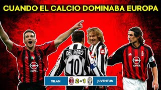 Cuando el CALCIO DOMINABA EUROPA  MILAN 21 JUVENTUS 20022003 [upl. by Alistair]