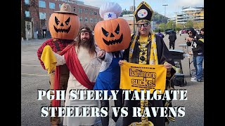 PGH Steely Tailgate Steelers vs Ravens 2023 [upl. by Zzaj]