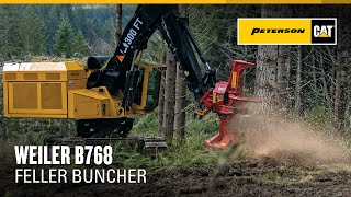 Weiler B768 Feller Buncher [upl. by Anitnoc]