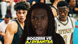 AJ Dybantsa vs Boozer Twins Reaction [upl. by Pinckney790]