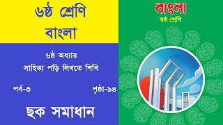 ৬ষ্ঠ শ্রেণি বাংলা ৯৪ পৃষ্ঠার ছক পূরণ  class 6 bangla chapter 6 page 94 [upl. by Yhtak]